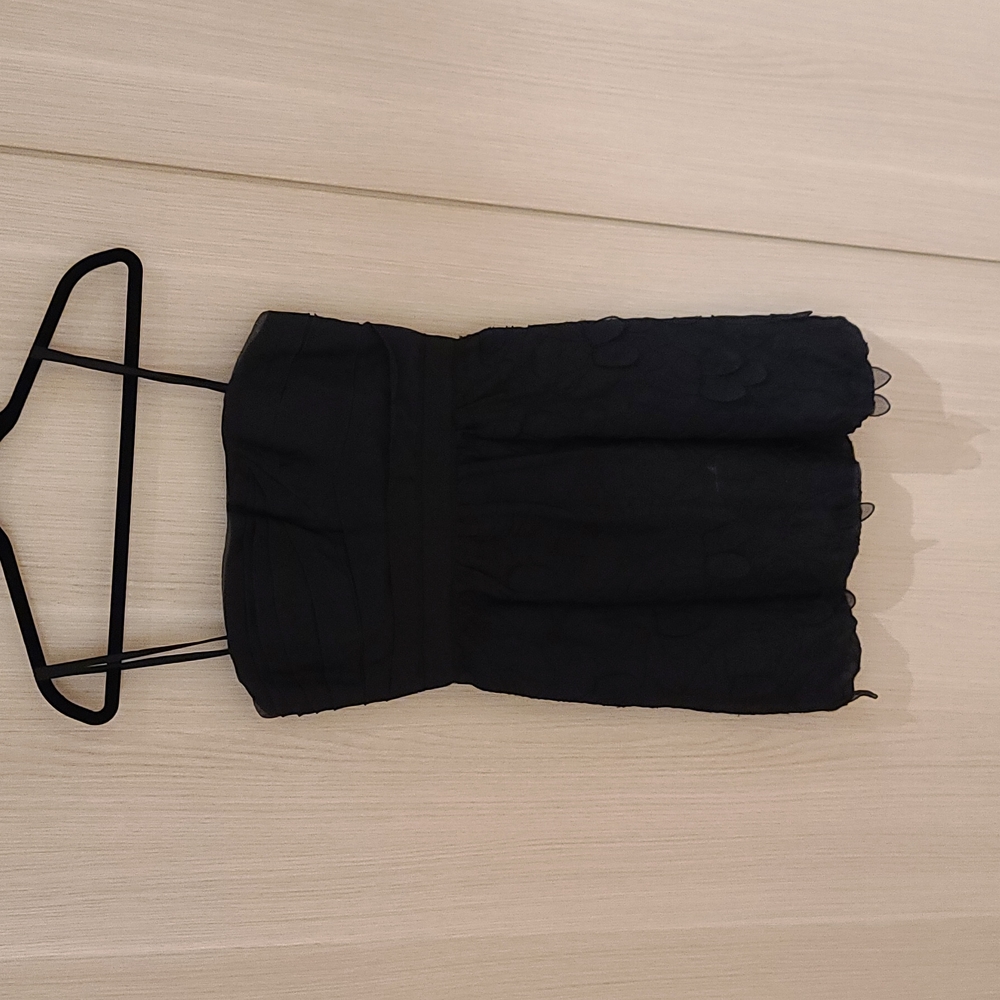BCBG Max Azria Black Strapless Dress NWT